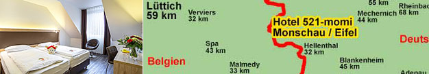 Silvesterurlaub im Hotel 521-momi in der Eifel